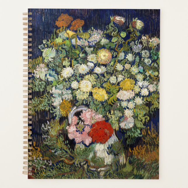 Agenda Vincent van Gogh - Buquê de Flores em um Vase (Frente)