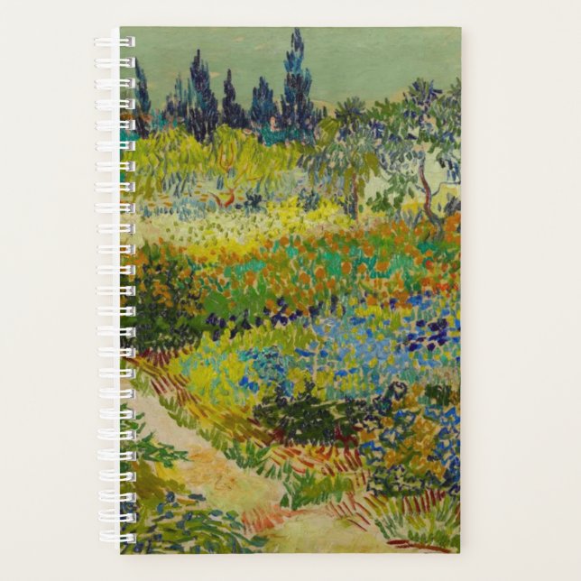 Agenda Vincent Van Gogh Garden em Arles (Frente)