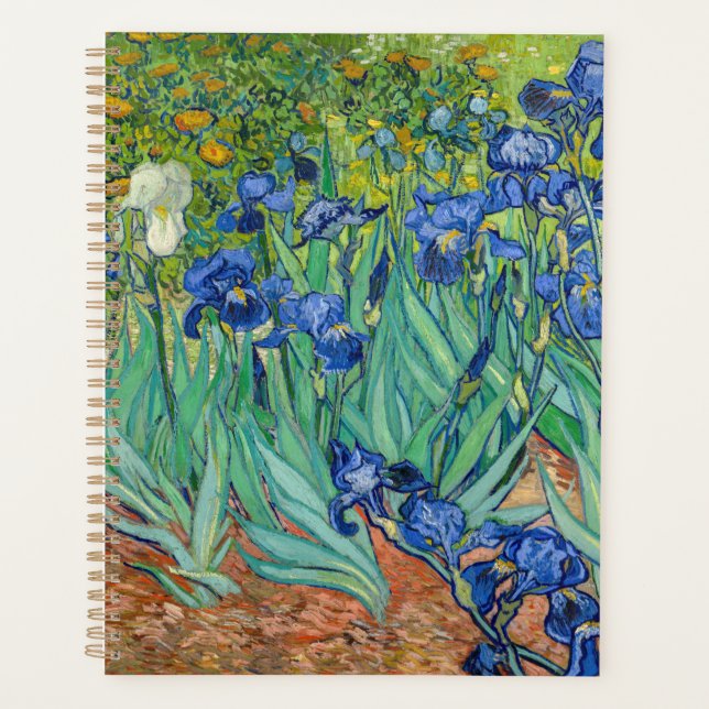Agenda Vincent Van Gogh - Irrises (Frente)