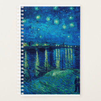 Agenda Vincent Van Gogh - Noite Estrelada sobre o Ródano