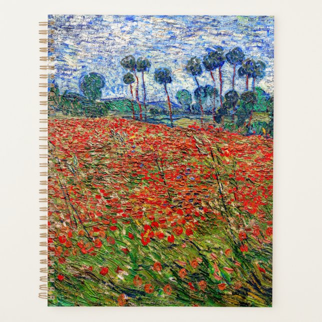 Agenda Vincent van Gogh - Poppy Field (Frente)