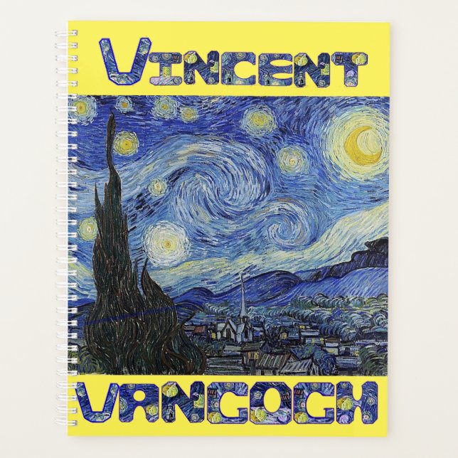 Agenda Vincent Van Gogh Starry Night (Frente)