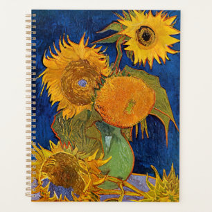 Agenda Vincent van Gogh - Vase com Cinco Girassóis