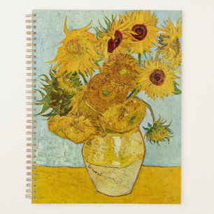 Agenda Vincent Van Gogh - Vase com Doze Girassóis