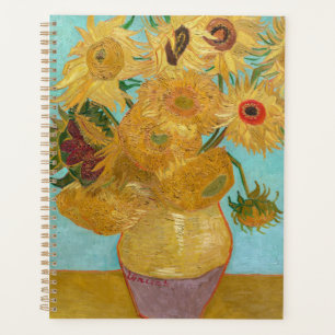 Agenda Vincent Van Gogh - Vase com Doze Girassóis