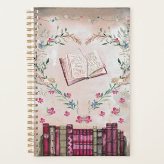 Agenda Vintage Book Lover Planner