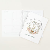 Vintage Bunny Botânico Primeiro Ano Livro Infantil