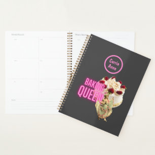 Agenda Vintage Cake Baking Queen