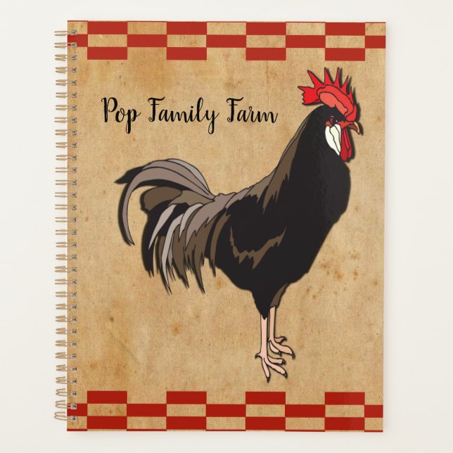 Agenda Vintage Chicken (Frente)