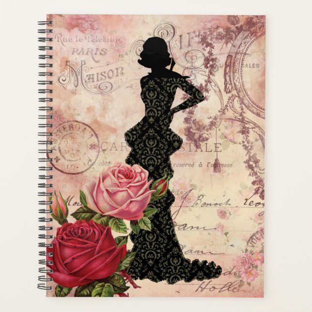 Agenda Vintage Chique Planner (Frente)