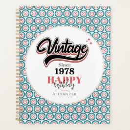 Agenda Vintage desde - 1978