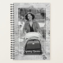 Agenda Vintage Ephemera Black & White Photo