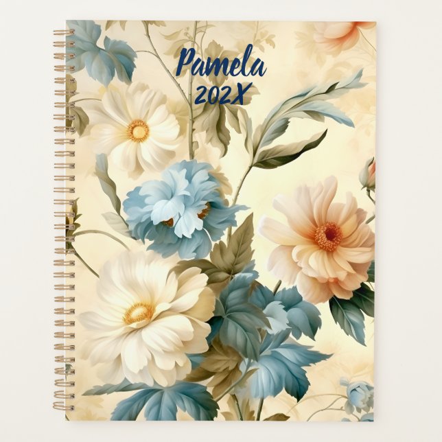 Agenda Vintage Floral (Frente)