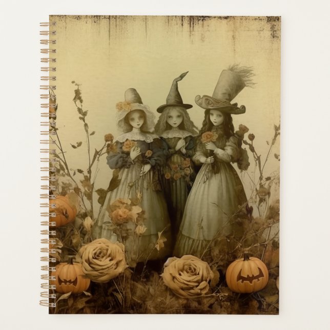 Agenda Vintage Halloween Witchcraft (5) (Frente)