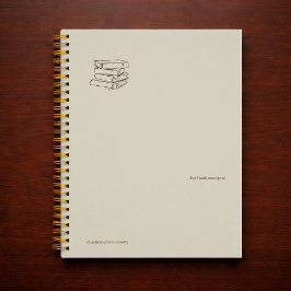 Agenda Vintage Library Dark Academia-Bundle of Books 