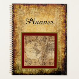 Agenda Vintage Map Planner