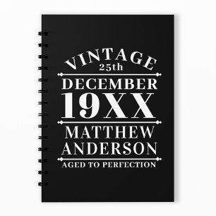 Agenda Vintage personalizada envelhecida em perfeição