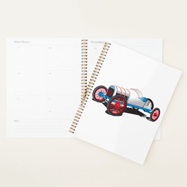 Agenda Vintage Race Car Classic Auto (Criador carregado)