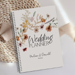 Agenda Vintage Tiny Floral Blooms Planner de Casamento<br><div class="desc">Pequeno floresce coleção de vintage. Flores de aquarela botânica,  tenra e absolutamente minúsculas. Itens correspondentes para concluir sua coleção de eventos estão disponíveis em nossa loja Zazzle!</div>