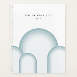 Agenda Vintage Verde de Sage Moderna