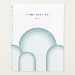 Agenda Vintage Verde de Sage Moderna