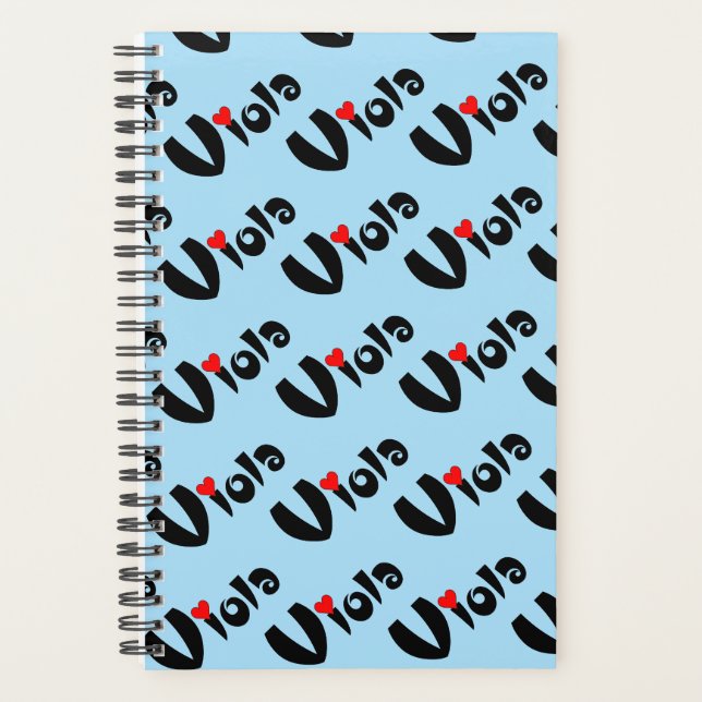 Agenda Viola Small Heart (Frente)