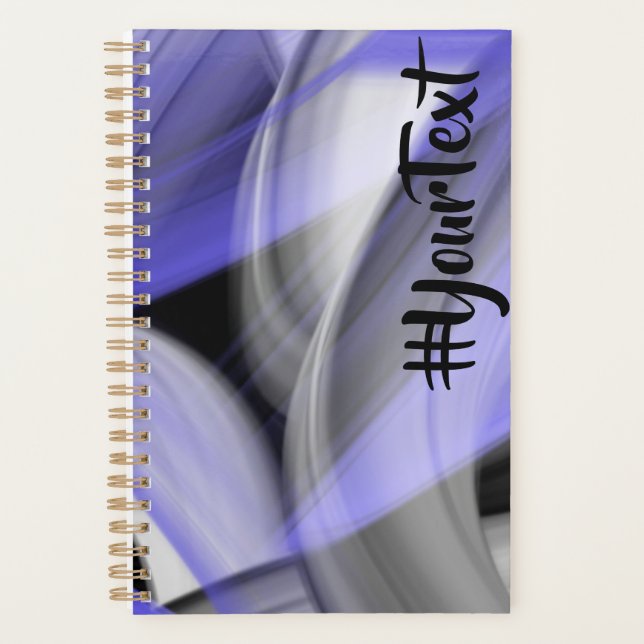 Agenda Violação de Lavanda da Tendência do Planner (Frente)