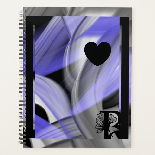 Agenda Violação de Lavanda da Tendência do Planner (Frente)