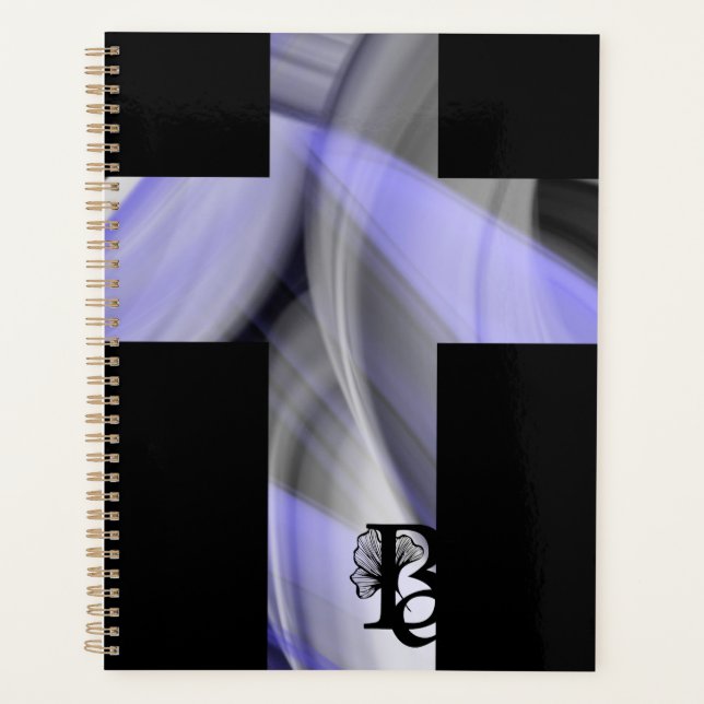 Agenda Violação de Lavanda da Tendência do Planner (Frente)