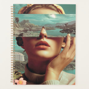 Agenda Visão de Paisagem Surrealista, Retrato feminino su