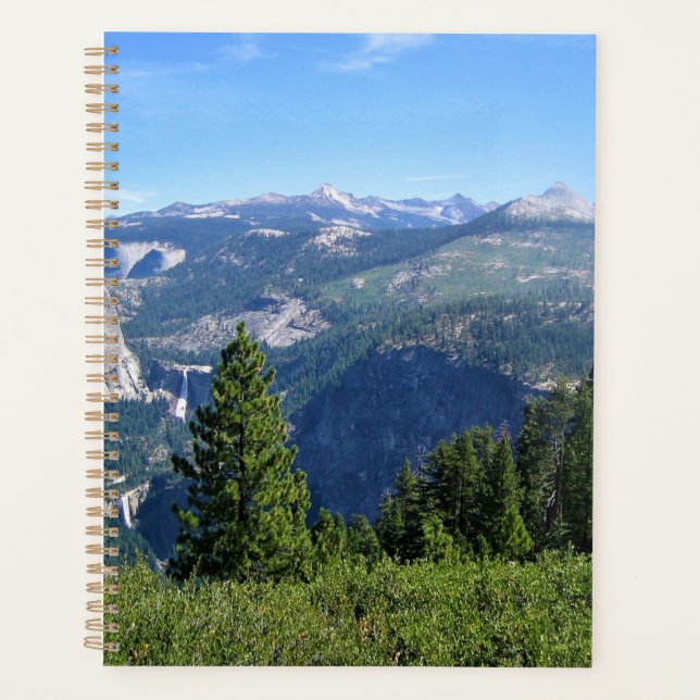 Agenda Vista do Glacier Point, Yosemite, CA (Frente)