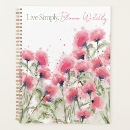 Agenda Viver Simplesmente. Bloom Wilely
