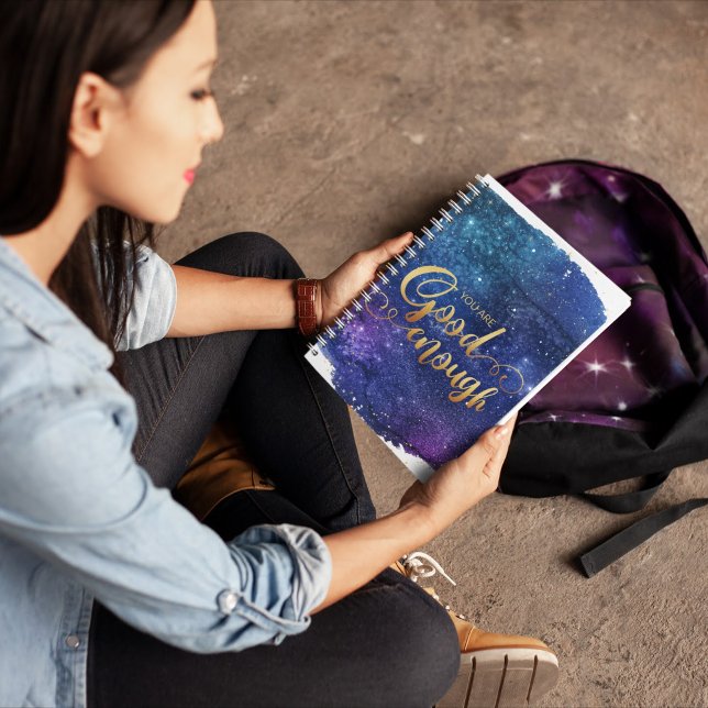 Agenda Você É Bom O Planner (Empower yourself or someone else with this galaxy, "You are good enough" planner! )