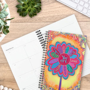 Agenda Você É Divertido Inspirador Floral Inspirivity Pla