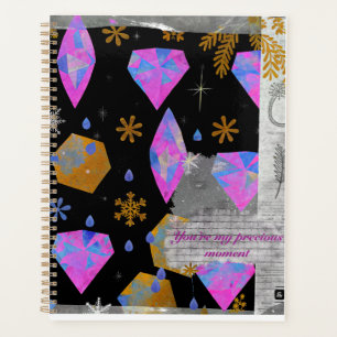 Agenda Você É Meu Momento Precioso Caderno de Diamantes