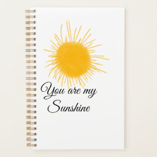 Agenda você é meu raio solar amarelo alaranjado raios sol