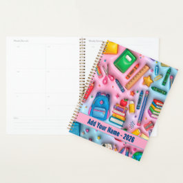 Agenda Voltar à Escola Personalizado 2026