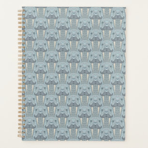 Agenda Walrus Mustache Pattern