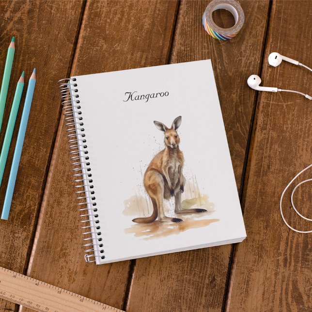 Agenda Wanderer de Outback: Costume de Watercolor Kangaro (Criador carregado)