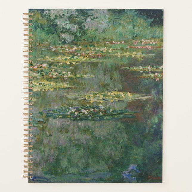 Agenda Water Lily Pond Monet 1904 (Frente)