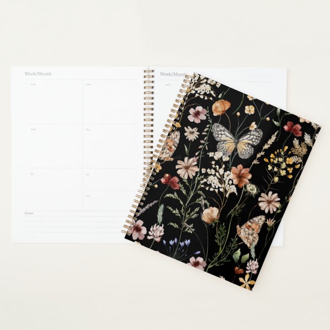Agenda Watercolour Boho Floral  (Exibição)