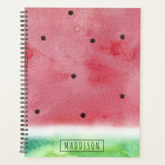 Agenda Watermelon Planner, Diário da Melancia (Frente)