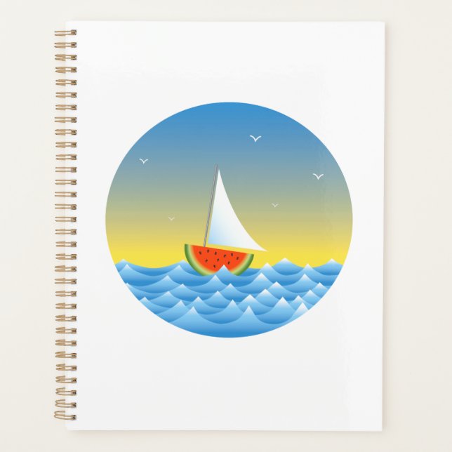 Agenda Watermelon Sailboat (Frente)
