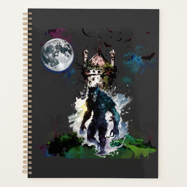 Agenda Werewolf Full Moon (Frente)