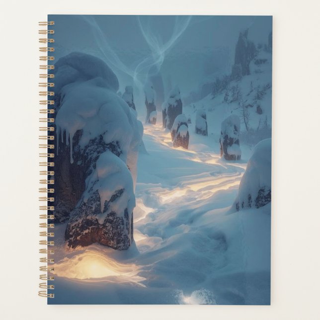 Agenda Where Light Wanders in Winter (Frente)
