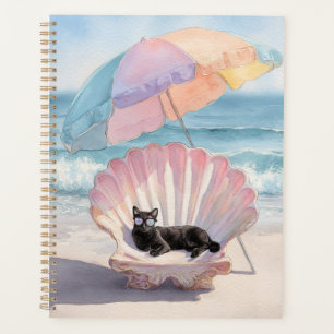 Agenda Whimsic Black Beach Planner