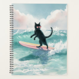 Agenda Whimsic Black Beach Planner