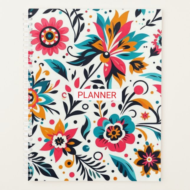 Agenda White Mexican Planner (Frente)