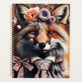 Agenda Wild fox wearing a tie cute 