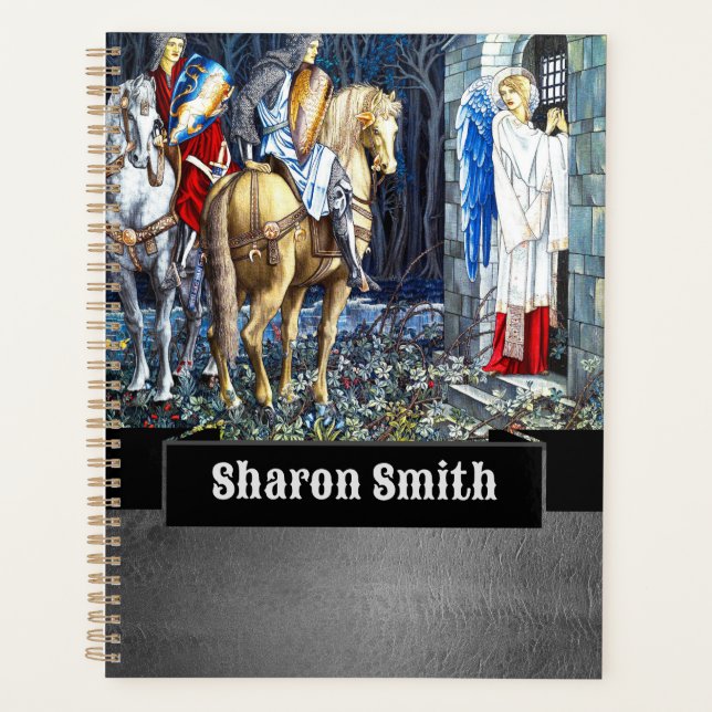 Agenda William Morris Angel Art Personalizado (Frente)